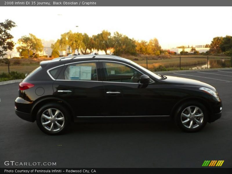 Black Obsidian / Graphite 2008 Infiniti EX 35 Journey