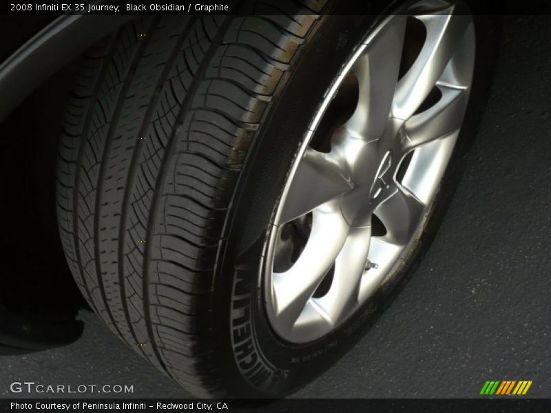 Black Obsidian / Graphite 2008 Infiniti EX 35 Journey