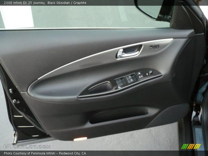 Black Obsidian / Graphite 2008 Infiniti EX 35 Journey
