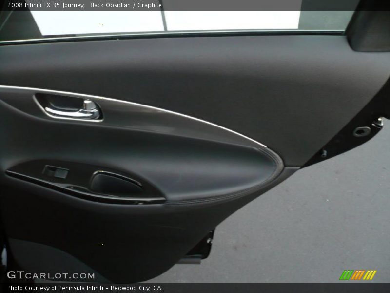 Black Obsidian / Graphite 2008 Infiniti EX 35 Journey