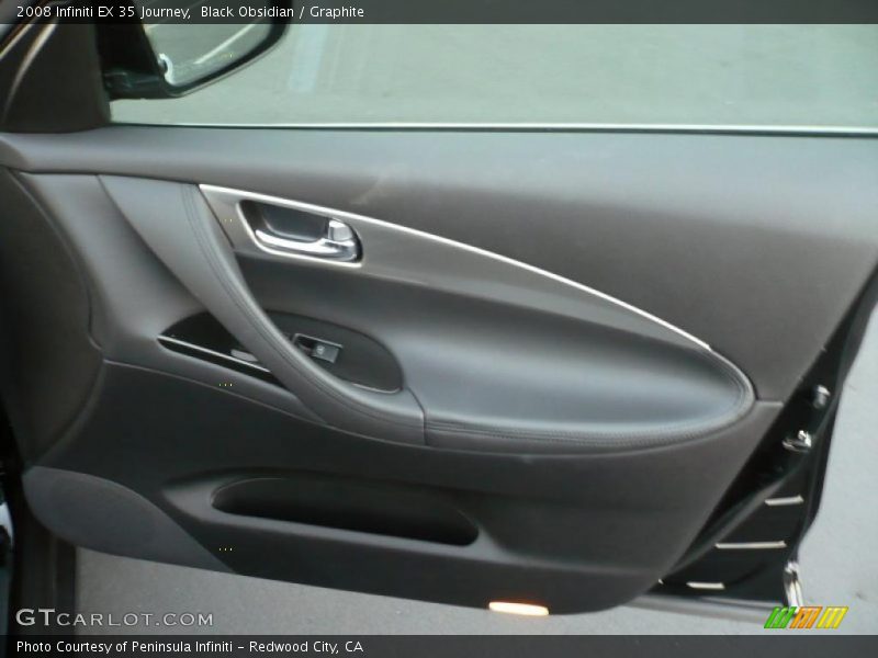 Black Obsidian / Graphite 2008 Infiniti EX 35 Journey
