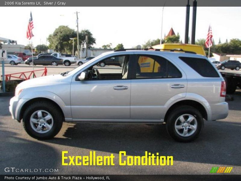 Silver / Gray 2006 Kia Sorento LX