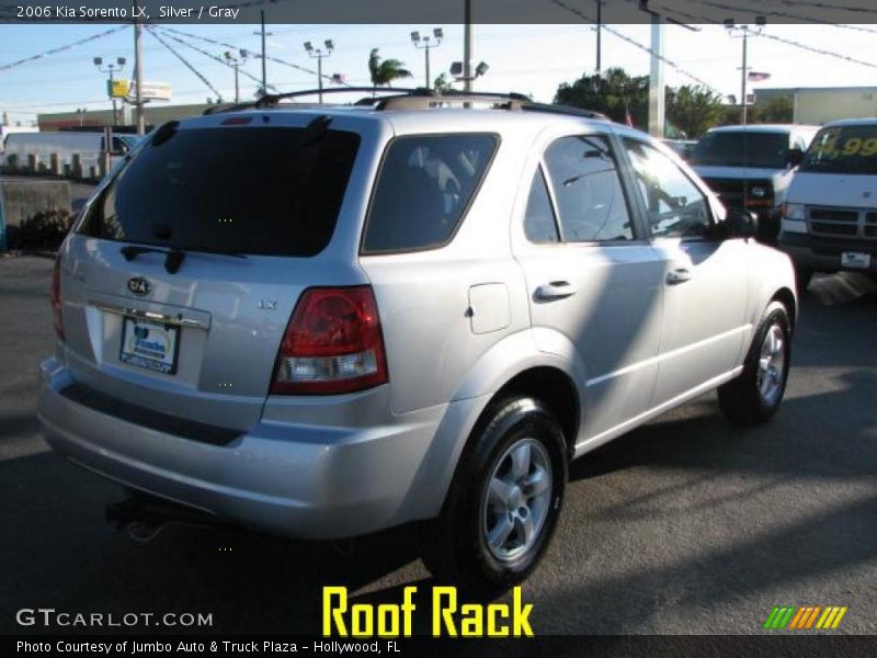 Silver / Gray 2006 Kia Sorento LX