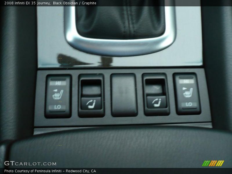 Black Obsidian / Graphite 2008 Infiniti EX 35 Journey