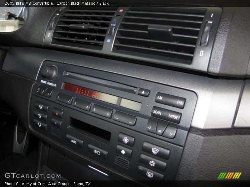 Controls of 2005 M3 Convertible