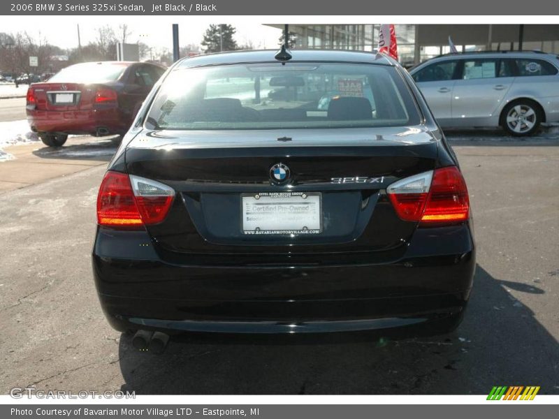 Jet Black / Black 2006 BMW 3 Series 325xi Sedan
