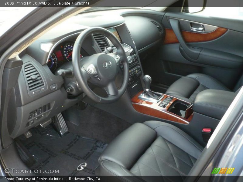 Graphite Interior - 2009 FX 50 AWD S 