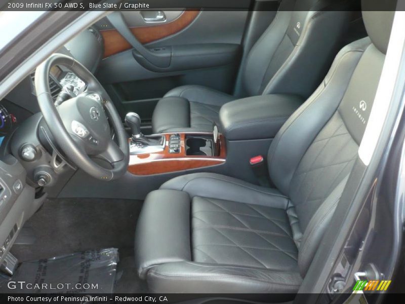  2009 FX 50 AWD S Graphite Interior