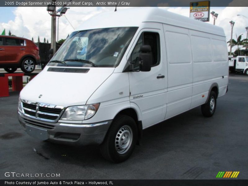 Front 3/4 View of 2005 Sprinter Van 2500 High Roof Cargo