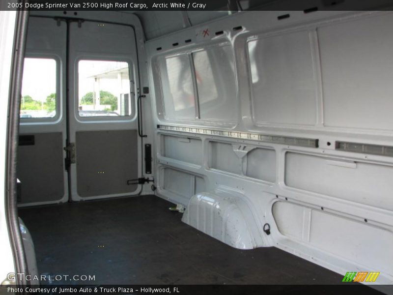 Arctic White / Gray 2005 Dodge Sprinter Van 2500 High Roof Cargo