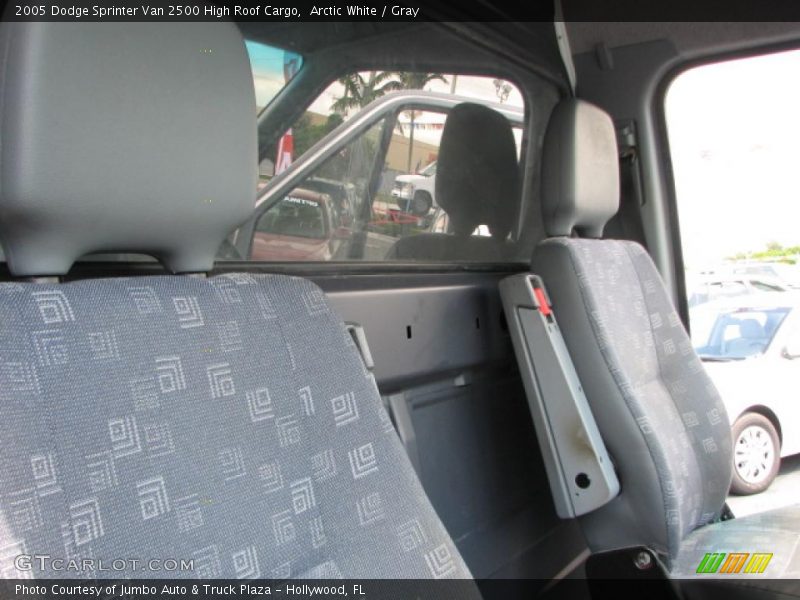 Arctic White / Gray 2005 Dodge Sprinter Van 2500 High Roof Cargo