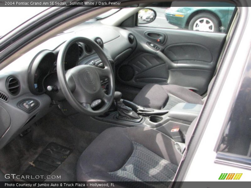 Summit White / Dark Pewter 2004 Pontiac Grand Am SE Sedan