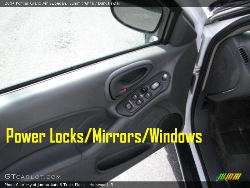 Summit White / Dark Pewter 2004 Pontiac Grand Am SE Sedan