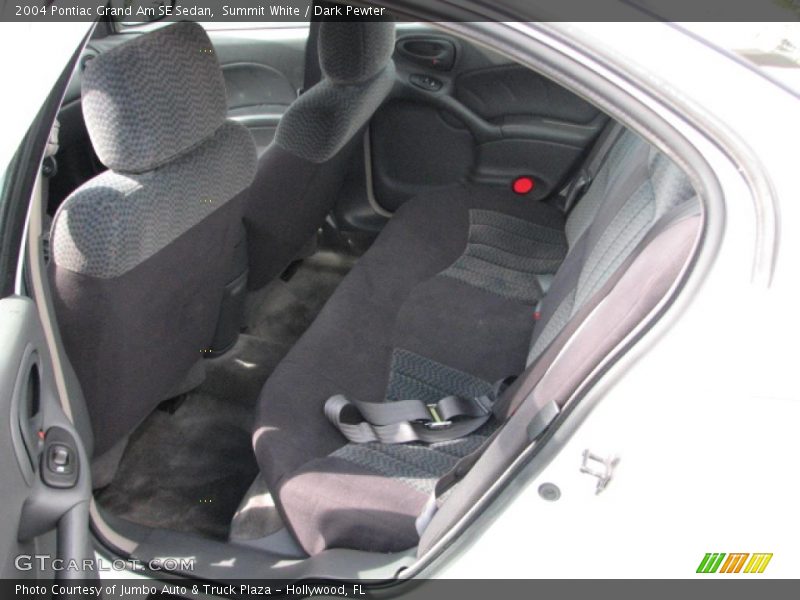 Summit White / Dark Pewter 2004 Pontiac Grand Am SE Sedan