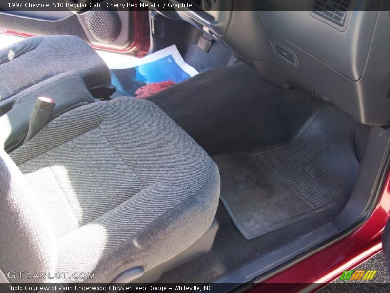 Cherry Red Metallic / Graphite 1997 Chevrolet S10 Regular Cab