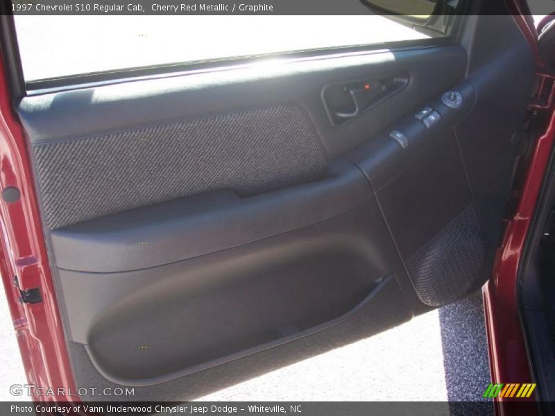 Cherry Red Metallic / Graphite 1997 Chevrolet S10 Regular Cab
