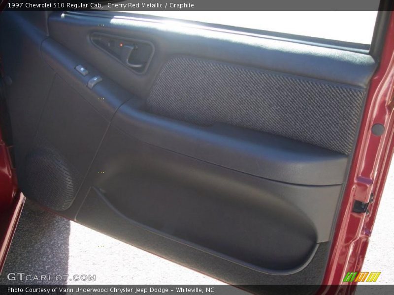 Cherry Red Metallic / Graphite 1997 Chevrolet S10 Regular Cab