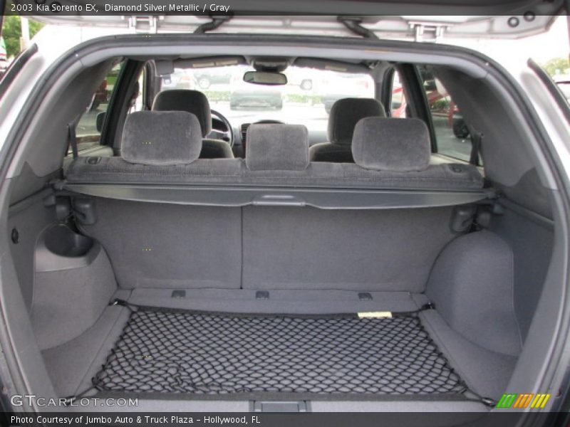Diamond Silver Metallic / Gray 2003 Kia Sorento EX