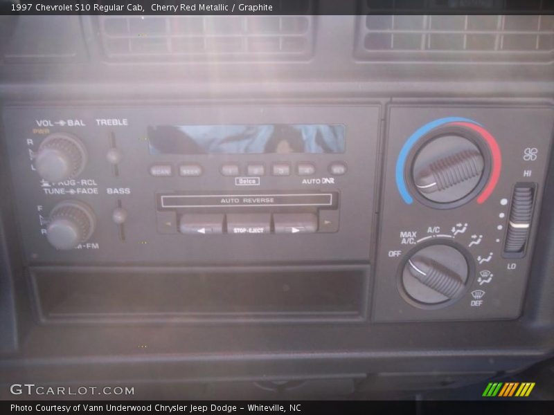 Cherry Red Metallic / Graphite 1997 Chevrolet S10 Regular Cab