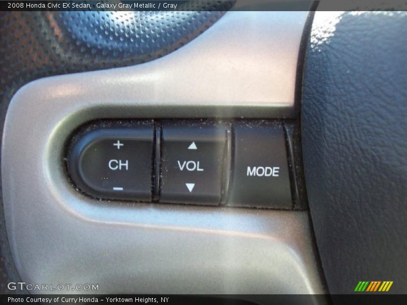 Controls of 2008 Civic EX Sedan