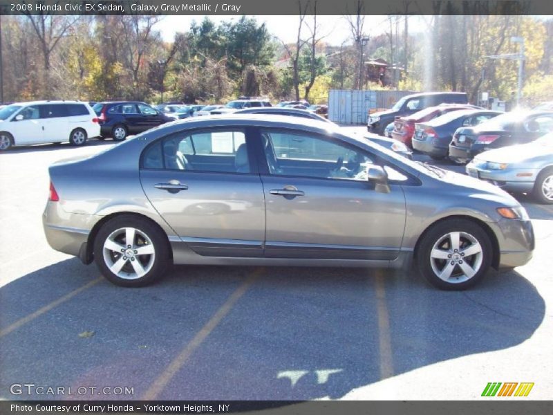  2008 Civic EX Sedan Galaxy Gray Metallic