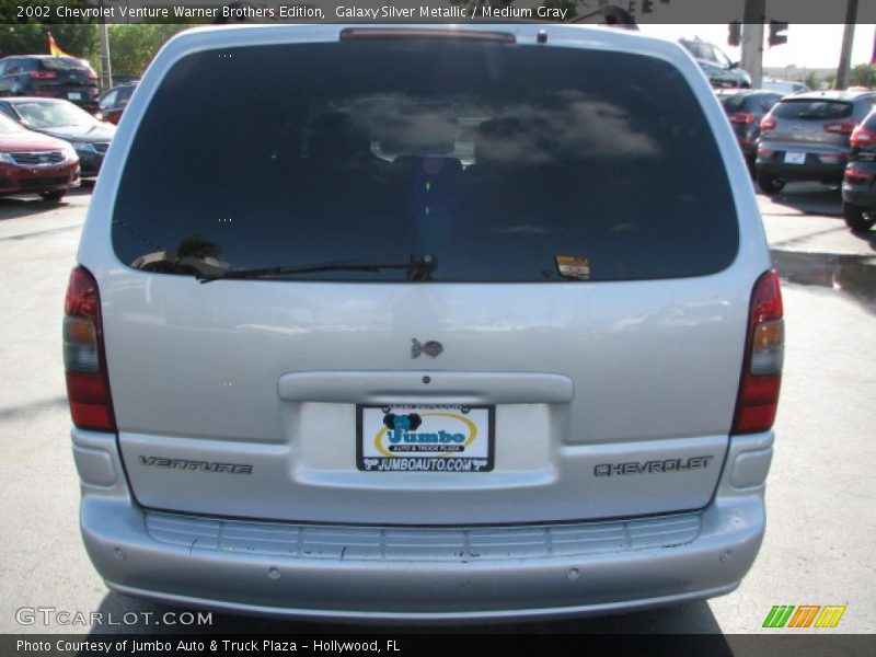 Galaxy Silver Metallic / Medium Gray 2002 Chevrolet Venture Warner Brothers Edition