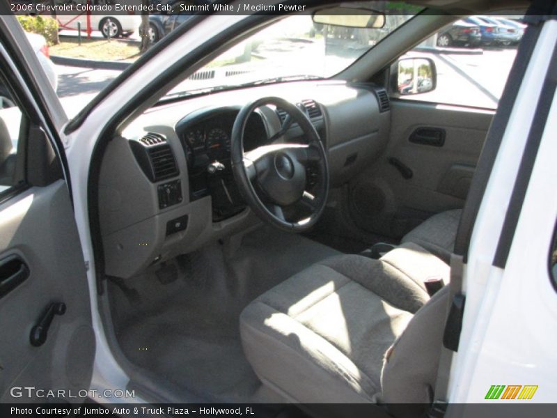 Medium Pewter Interior - 2006 Colorado Extended Cab 