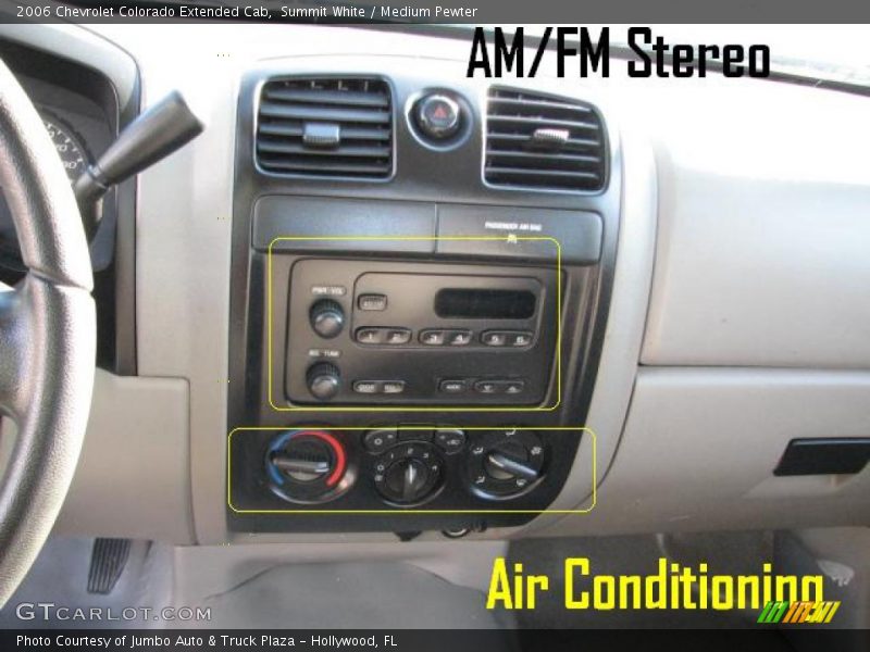 Summit White / Medium Pewter 2006 Chevrolet Colorado Extended Cab