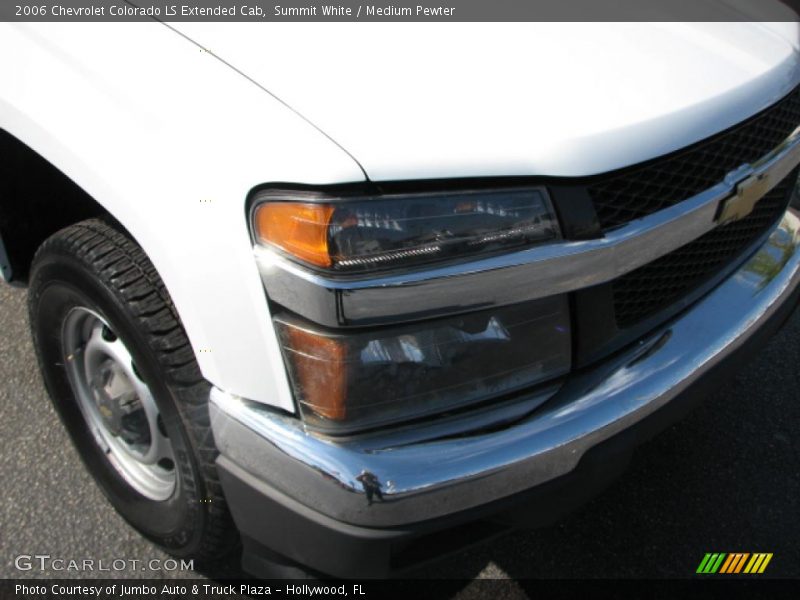 Summit White / Medium Pewter 2006 Chevrolet Colorado LS Extended Cab