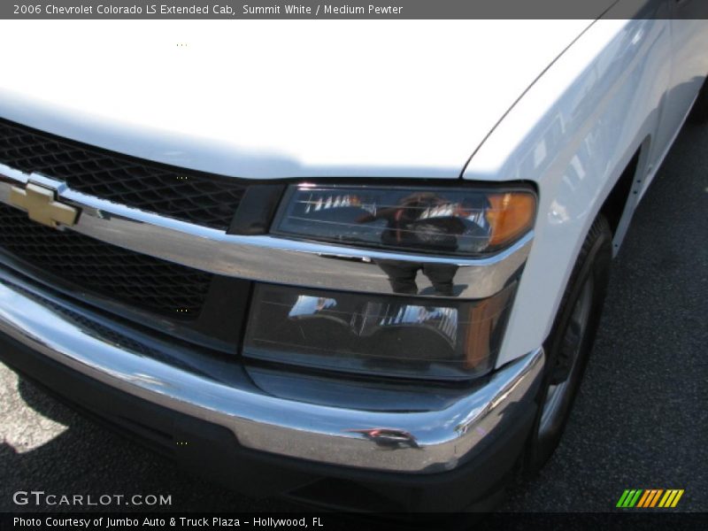 Summit White / Medium Pewter 2006 Chevrolet Colorado LS Extended Cab