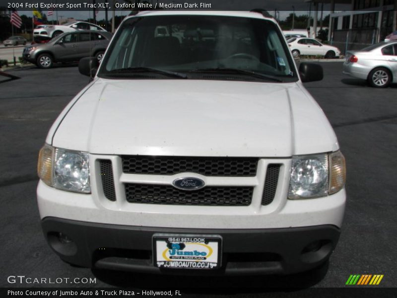 Oxford White / Medium Dark Flint 2004 Ford Explorer Sport Trac XLT