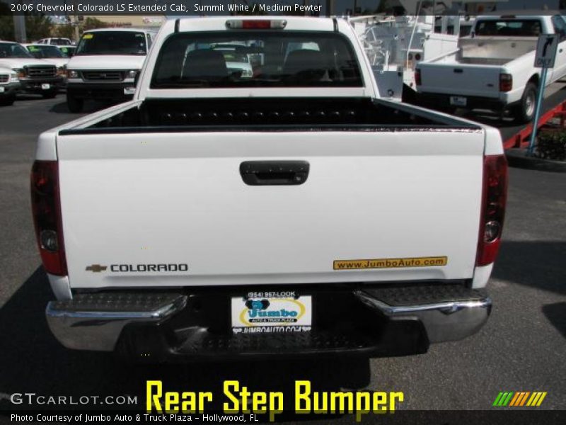 Summit White / Medium Pewter 2006 Chevrolet Colorado LS Extended Cab