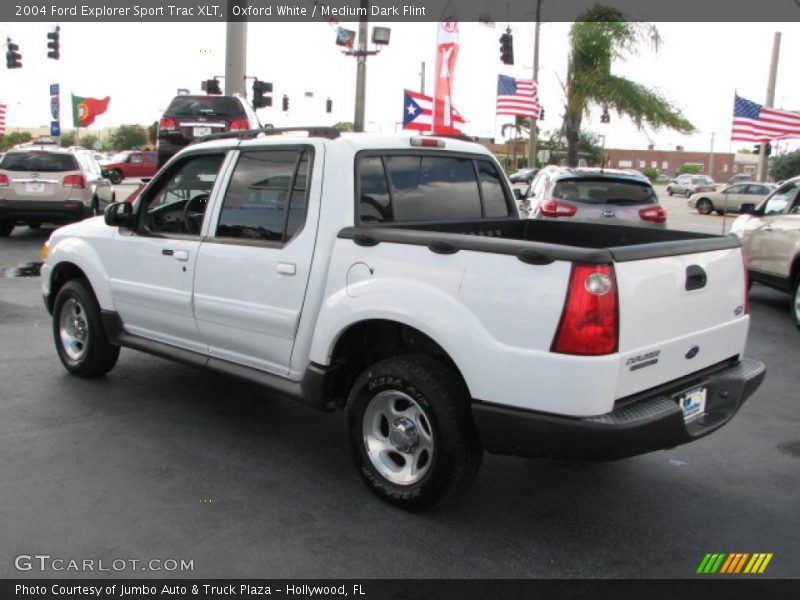 Oxford White / Medium Dark Flint 2004 Ford Explorer Sport Trac XLT