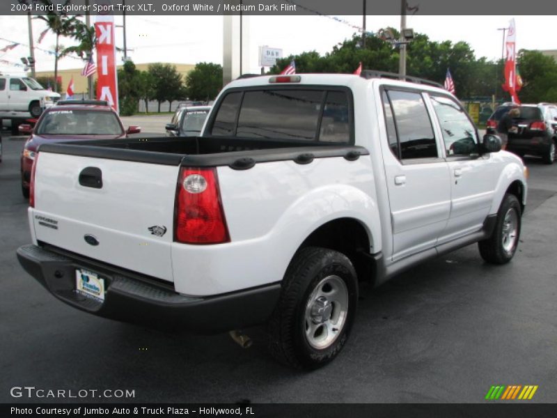 Oxford White / Medium Dark Flint 2004 Ford Explorer Sport Trac XLT