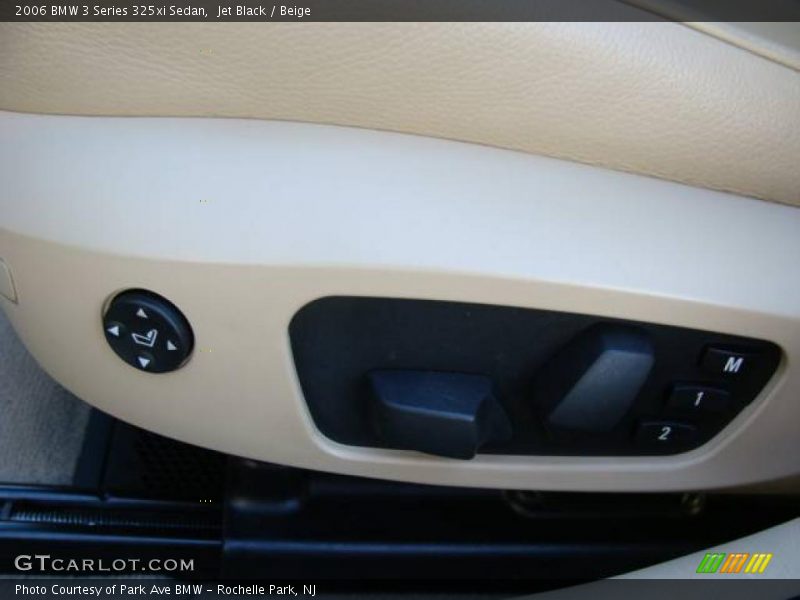 Jet Black / Beige 2006 BMW 3 Series 325xi Sedan