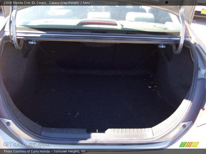 Galaxy Gray Metallic / Ivory 2008 Honda Civic EX Coupe