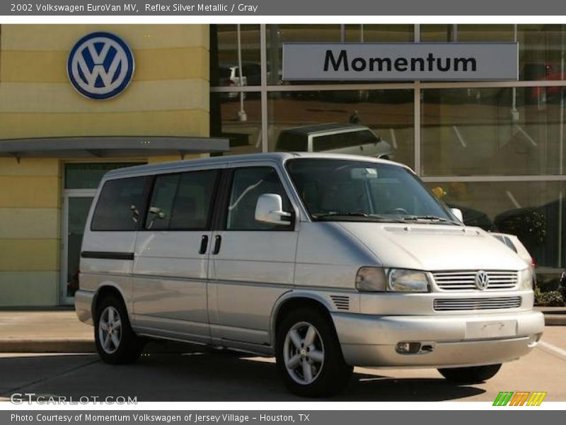 Reflex Silver Metallic / Gray 2002 Volkswagen EuroVan MV