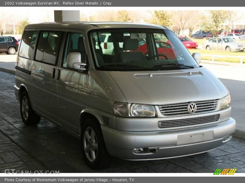 Reflex Silver Metallic / Gray 2002 Volkswagen EuroVan MV