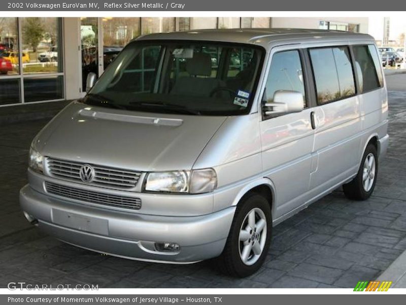 Reflex Silver Metallic / Gray 2002 Volkswagen EuroVan MV