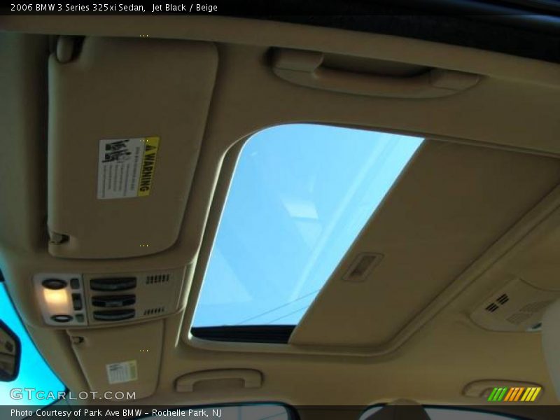 Jet Black / Beige 2006 BMW 3 Series 325xi Sedan