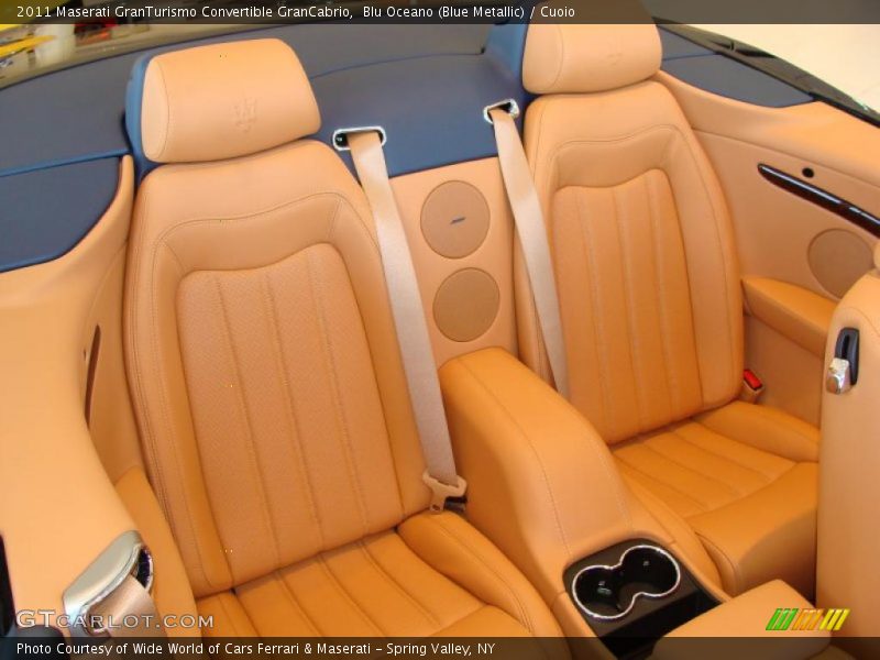  2011 GranTurismo Convertible GranCabrio Cuoio Interior