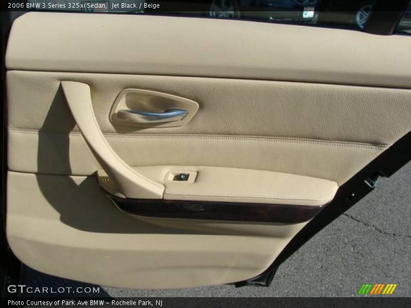 Jet Black / Beige 2006 BMW 3 Series 325xi Sedan