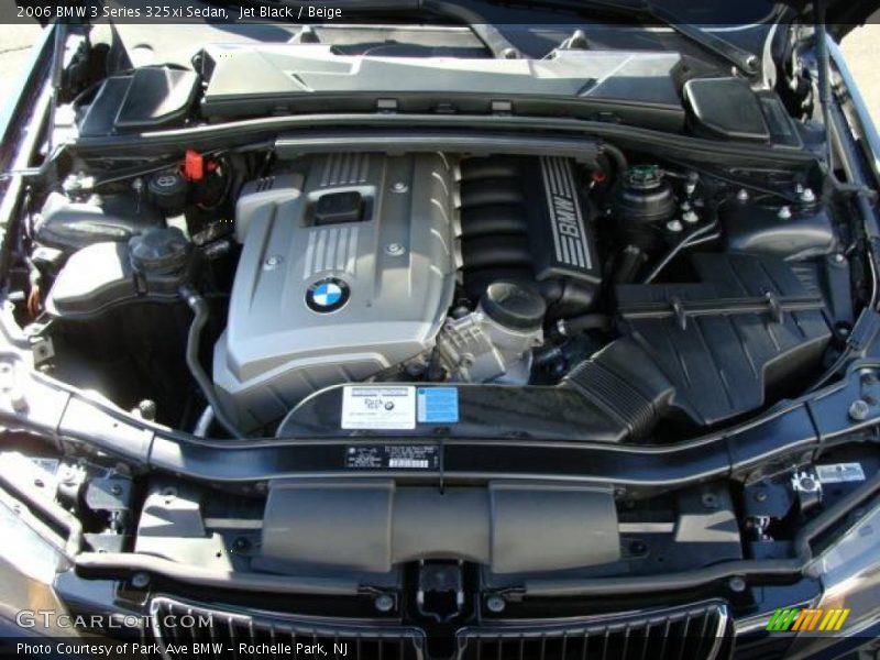 Jet Black / Beige 2006 BMW 3 Series 325xi Sedan