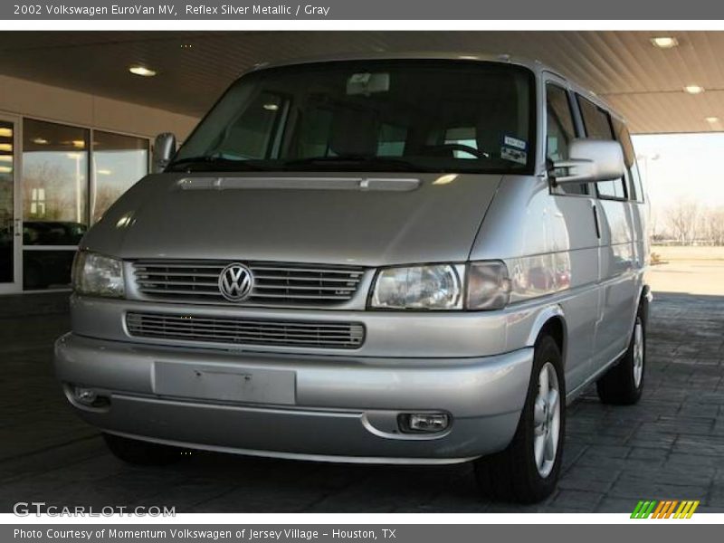 Reflex Silver Metallic / Gray 2002 Volkswagen EuroVan MV