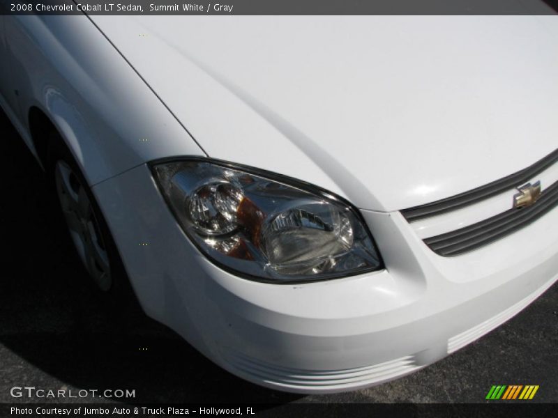 Summit White / Gray 2008 Chevrolet Cobalt LT Sedan