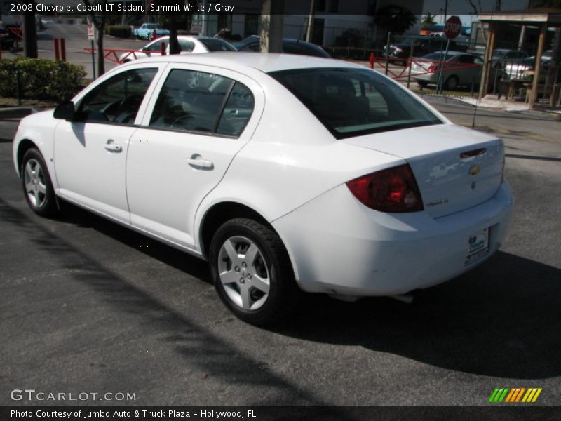 Summit White / Gray 2008 Chevrolet Cobalt LT Sedan