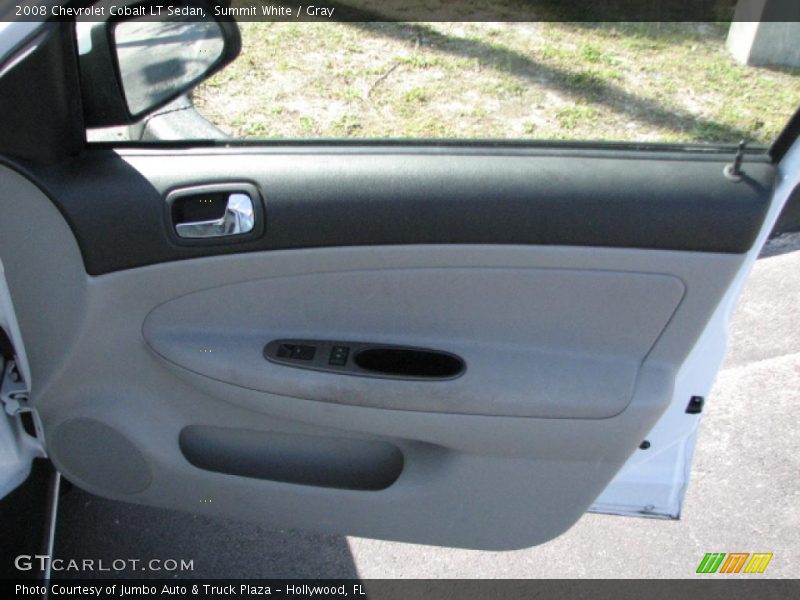 Summit White / Gray 2008 Chevrolet Cobalt LT Sedan