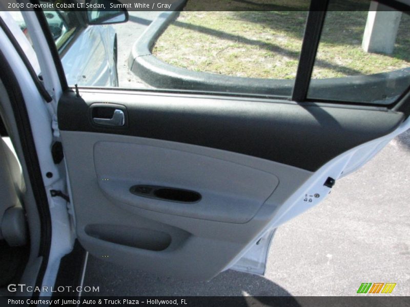 Summit White / Gray 2008 Chevrolet Cobalt LT Sedan