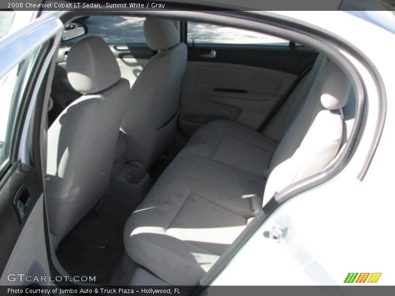 Summit White / Gray 2008 Chevrolet Cobalt LT Sedan