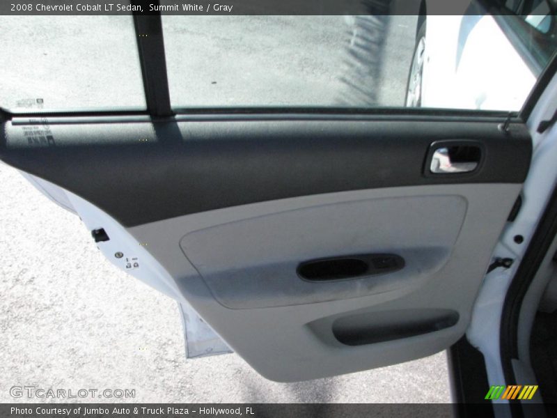 Summit White / Gray 2008 Chevrolet Cobalt LT Sedan